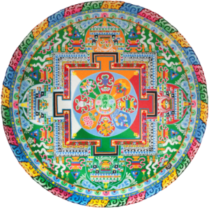 Mandala Tara Verde sin fondo baja