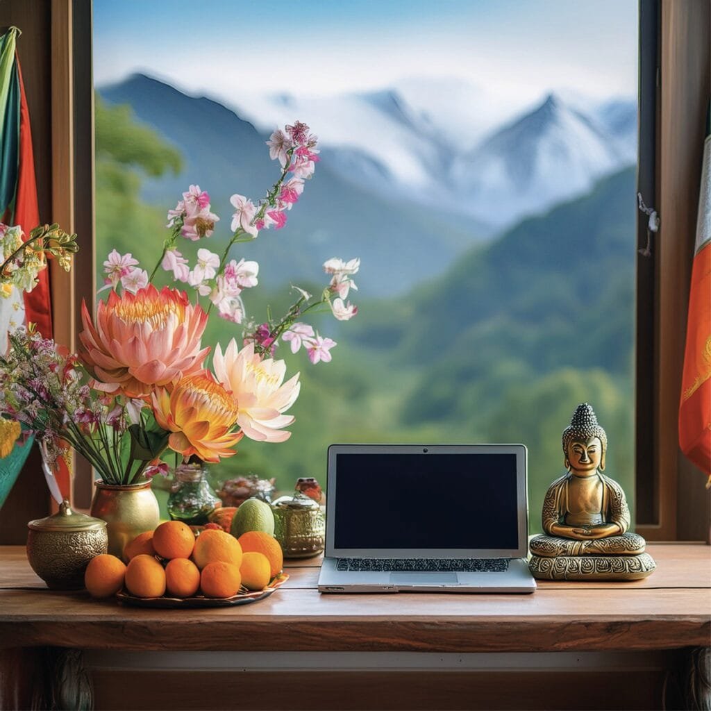 Cursos de meditación online budismo tibetano plataforma digital